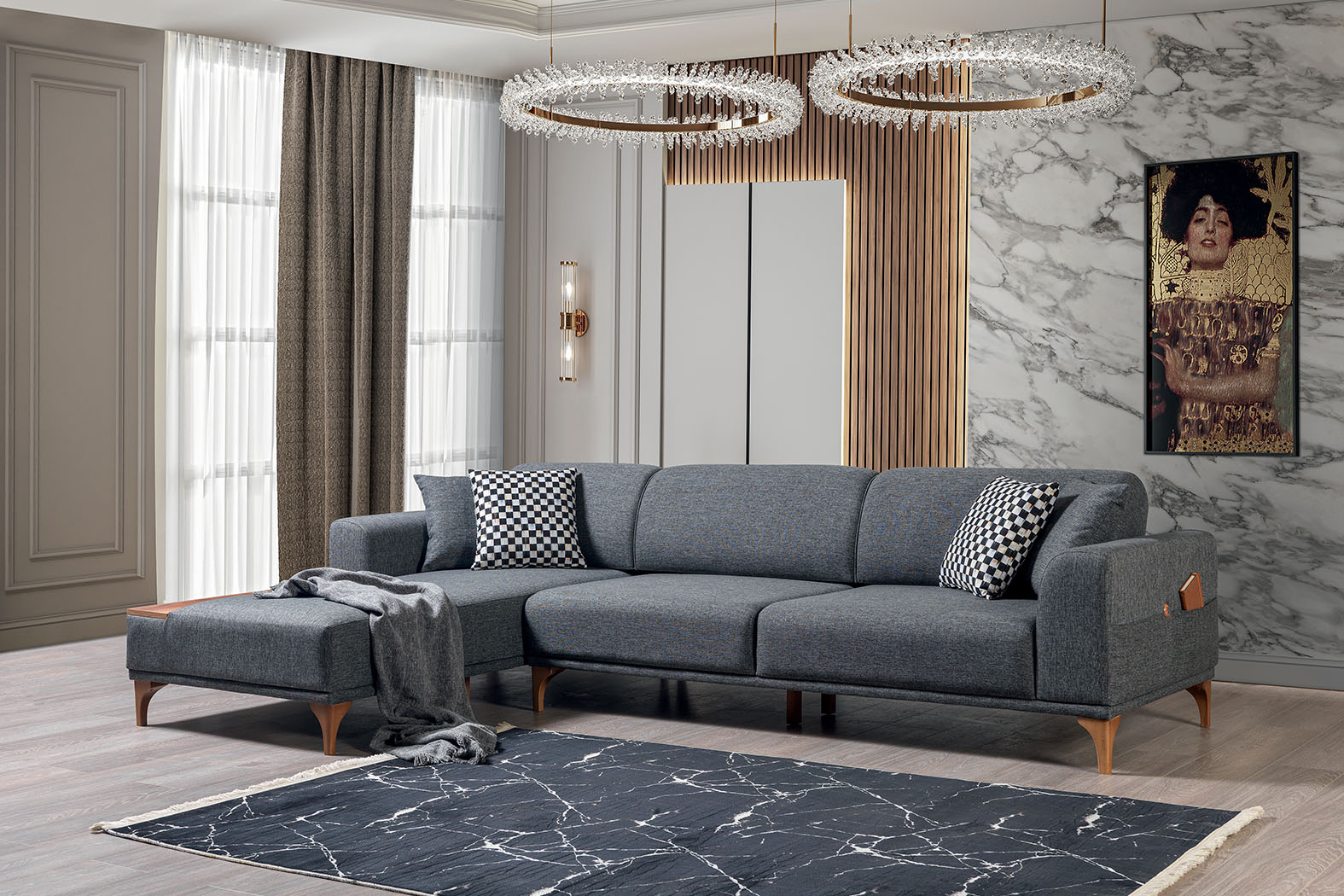 Moda Köşe Takımı (3) Moda Köşe Takımı - Görsel 1